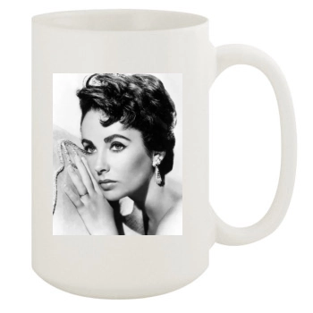 Elizabeth Taylor 15oz White Mug