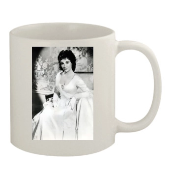 Elizabeth Taylor 11oz White Mug