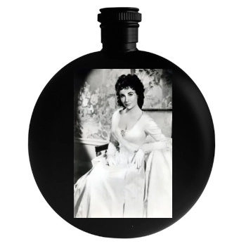 Elizabeth Taylor Round Flask