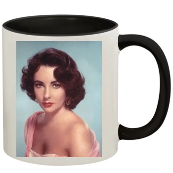 Elizabeth Taylor 11oz Colored Inner & Handle Mug