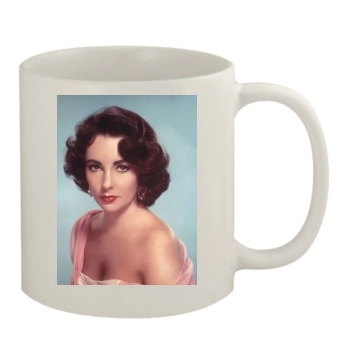 Elizabeth Taylor 11oz White Mug