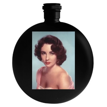 Elizabeth Taylor Round Flask