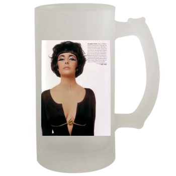 Elizabeth Taylor 16oz Frosted Beer Stein