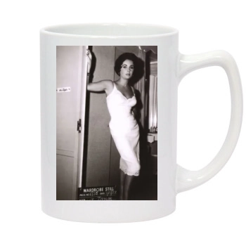 Elizabeth Taylor 14oz White Statesman Mug