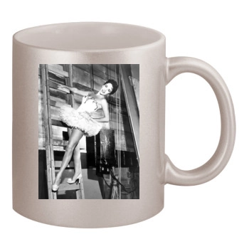 Elizabeth Taylor 11oz Metallic Silver Mug