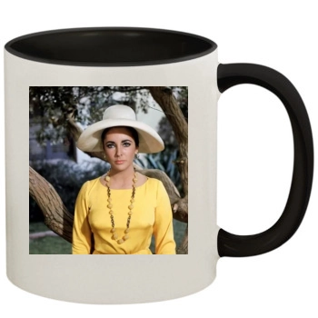 Elizabeth Taylor 11oz Colored Inner & Handle Mug