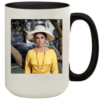 Elizabeth Taylor 15oz Colored Inner & Handle Mug