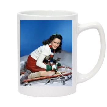 Elizabeth Taylor 14oz White Statesman Mug