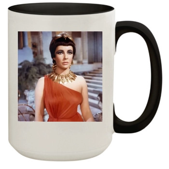 Elizabeth Taylor 15oz Colored Inner & Handle Mug