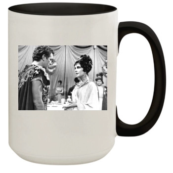 Elizabeth Taylor 15oz Colored Inner & Handle Mug