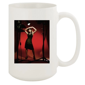 Jessica Biel 15oz White Mug