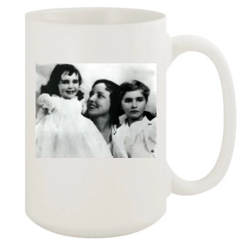 Elizabeth Taylor 15oz White Mug