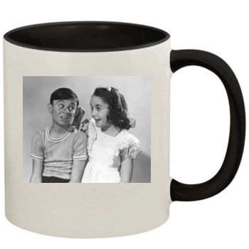 Elizabeth Taylor 11oz Colored Inner & Handle Mug