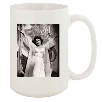 Elizabeth Taylor 15oz White Mug