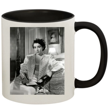 Elizabeth Taylor 11oz Colored Inner & Handle Mug