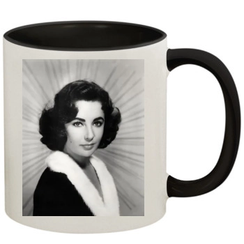 Elizabeth Taylor 11oz Colored Inner & Handle Mug