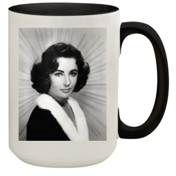 Elizabeth Taylor 15oz Colored Inner & Handle Mug