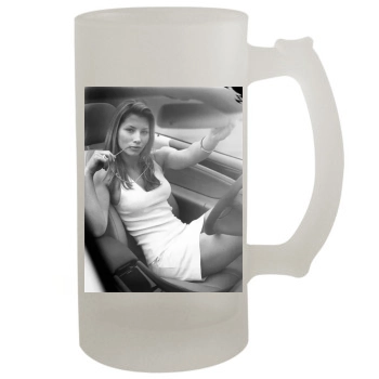 Jessica Biel 16oz Frosted Beer Stein