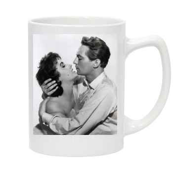 Elizabeth Taylor 14oz White Statesman Mug