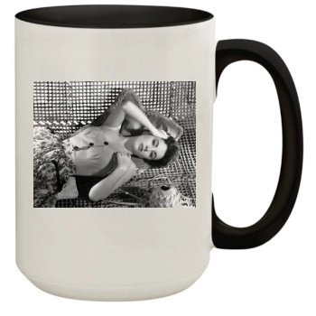 Elizabeth Taylor 15oz Colored Inner & Handle Mug