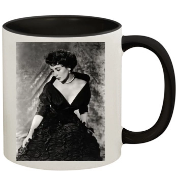 Elizabeth Taylor 11oz Colored Inner & Handle Mug