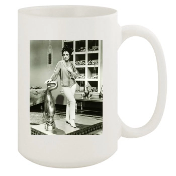 Elizabeth Taylor 15oz White Mug