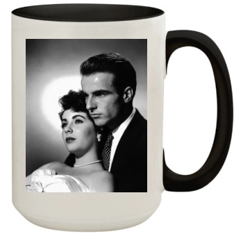 Elizabeth Taylor 15oz Colored Inner & Handle Mug