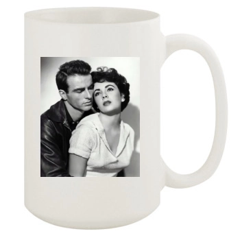 Elizabeth Taylor 15oz White Mug