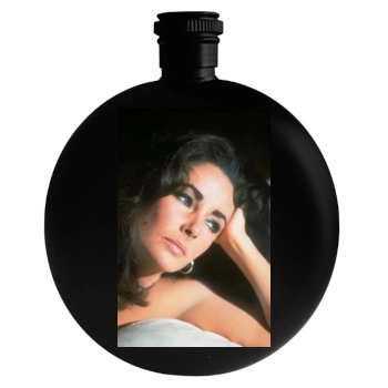 Elizabeth Taylor Round Flask