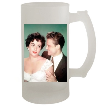 Elizabeth Taylor 16oz Frosted Beer Stein