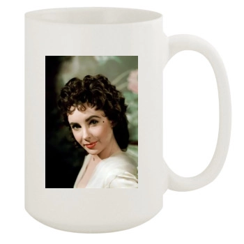 Elizabeth Taylor 15oz White Mug