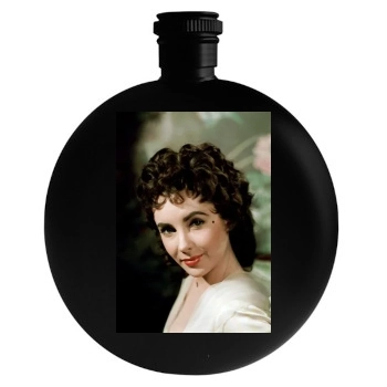 Elizabeth Taylor Round Flask