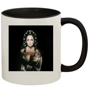 Elizabeth Taylor 11oz Colored Inner & Handle Mug