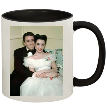 Elizabeth Taylor 11oz Colored Inner & Handle Mug