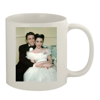 Elizabeth Taylor 11oz White Mug