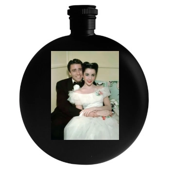 Elizabeth Taylor Round Flask