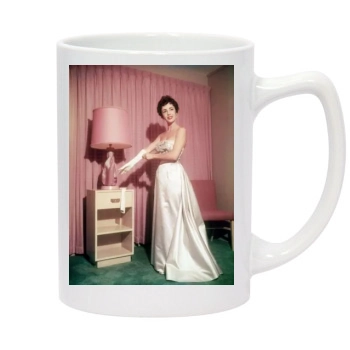 Elizabeth Taylor 14oz White Statesman Mug