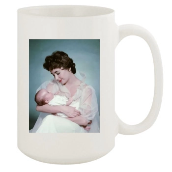 Elizabeth Taylor 15oz White Mug