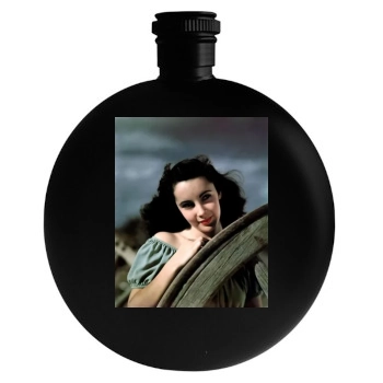 Elizabeth Taylor Round Flask