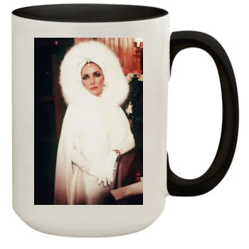 Elizabeth Taylor 15oz Colored Inner & Handle Mug