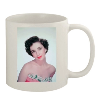 Elizabeth Taylor 11oz White Mug