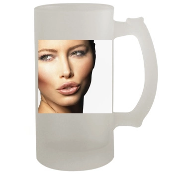 Jessica Biel 16oz Frosted Beer Stein