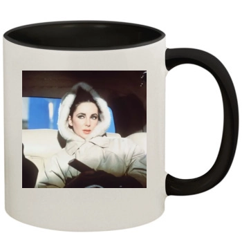 Elizabeth Taylor 11oz Colored Inner & Handle Mug