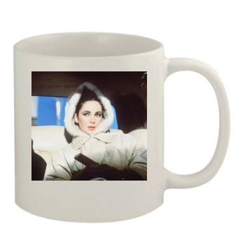 Elizabeth Taylor 11oz White Mug