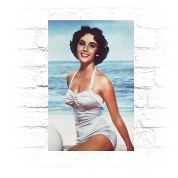 Elizabeth Taylor Metal Wall Art