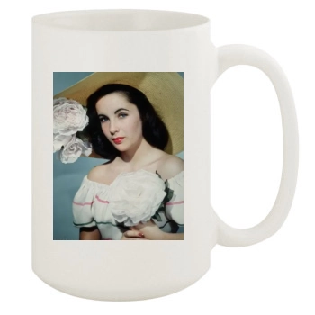 Elizabeth Taylor 15oz White Mug