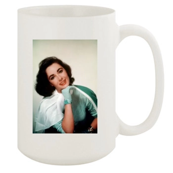 Elizabeth Taylor 15oz White Mug