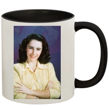 Elizabeth Taylor 11oz Colored Inner & Handle Mug