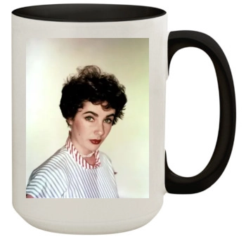 Elizabeth Taylor 15oz Colored Inner & Handle Mug