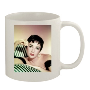 Elizabeth Taylor 11oz White Mug